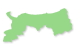 鳥取県の地図
